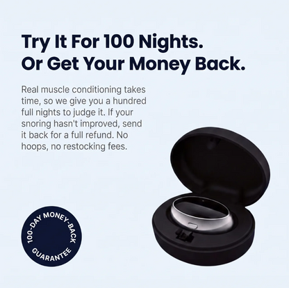 Aequo — Anti-Snoring Device, No Mask or Mouthpiece