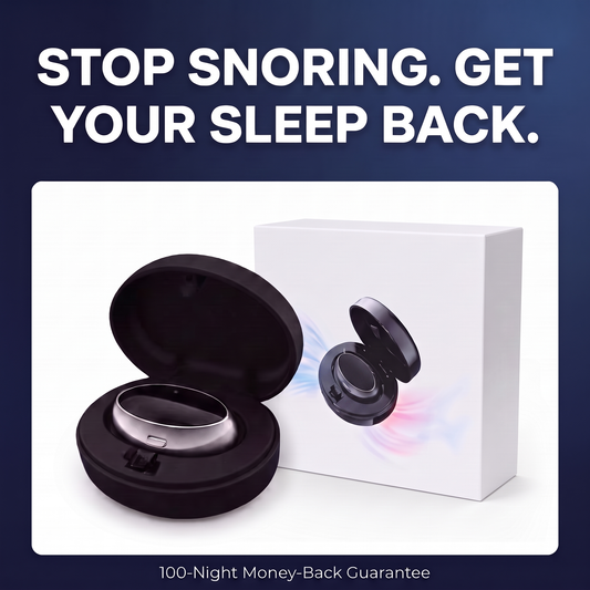 Aequo — Anti-Snoring Device, No Mask or Mouthpiece